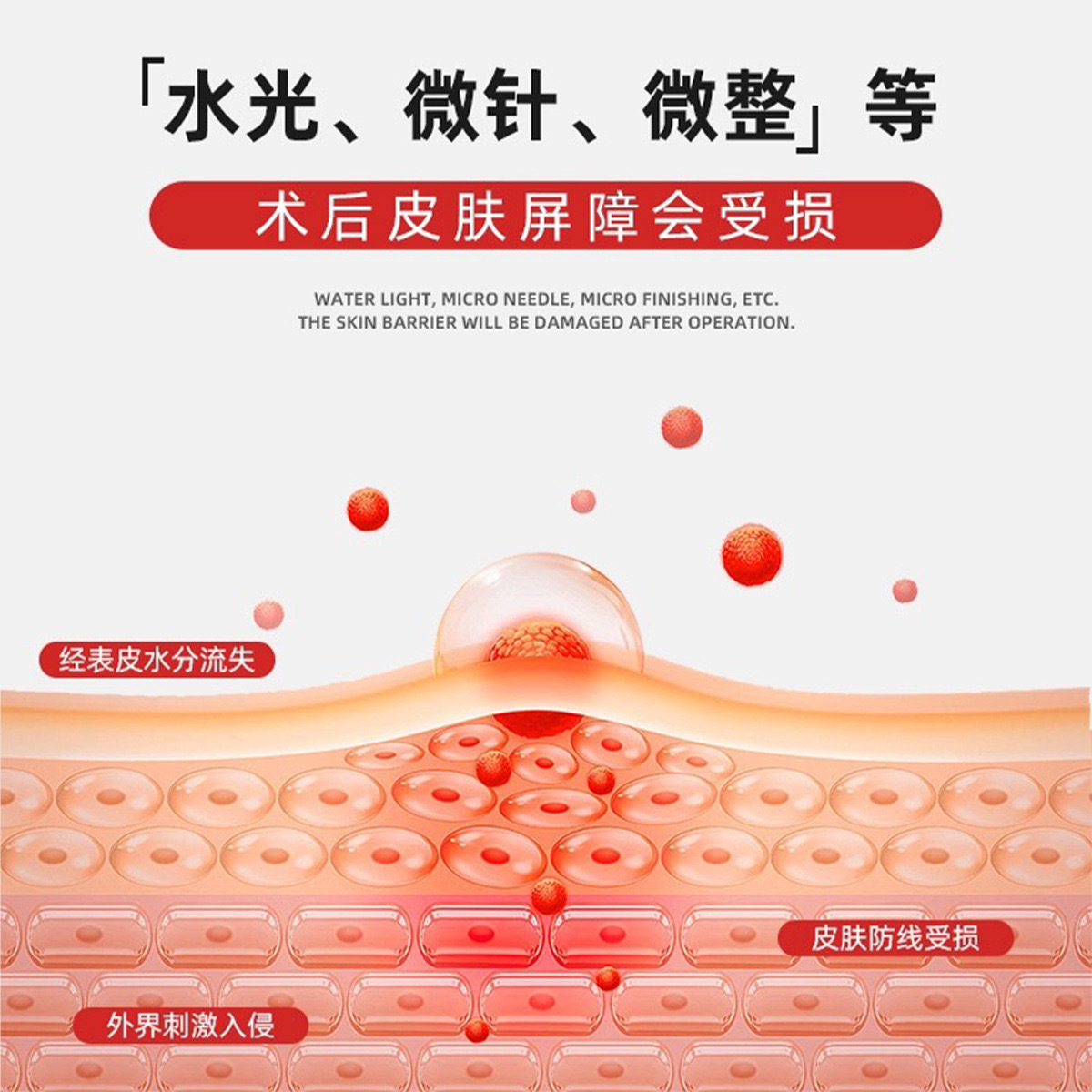 Medical-Grade Sterile Soothing Toner for Sensitive Skin, Post-Treatment Repair and Hydration, Non-Spray Type