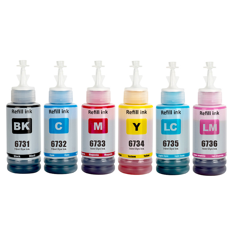 Compatible with Epson 673Epson L800 L805 L810 L850 L1800 Printing Dye Filling Ink