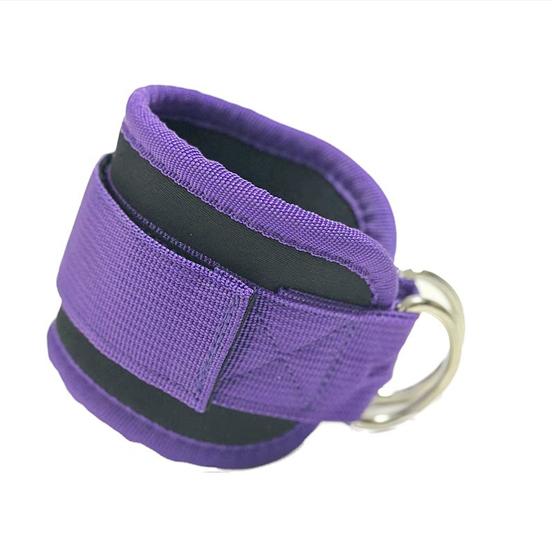 Double D Buckle dragon door cover foot ring leggings buckle leg training hip strength fitness training equipment ankle strap tension rope