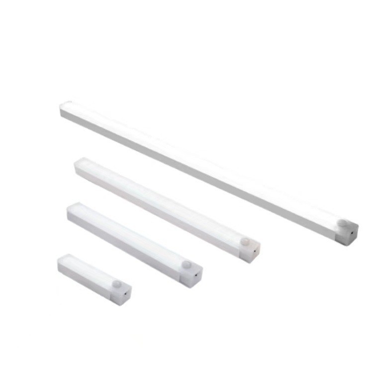 Led Intelligent Human Body Sensor Magnetic Long Strip Wireless Night Light Rechargeable Wardrobe Cabinet Wine Cabinet Bedroom