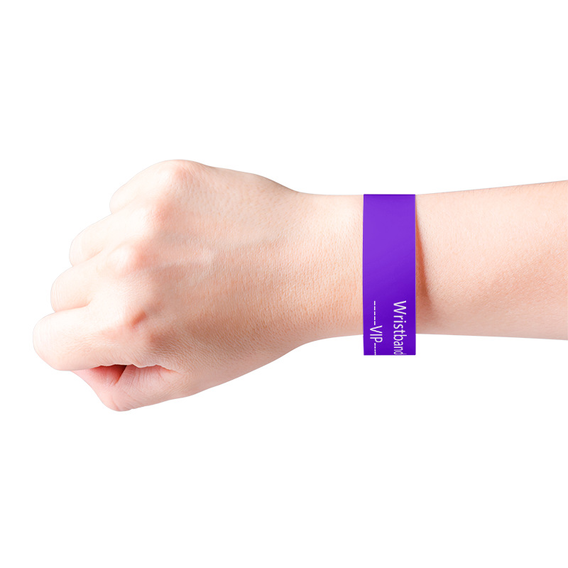 Disposable Wrist Strap Fluorescent Waterproof and Tear-Proof Kidsren's Playground Identification Ticket Bracelet 1056 1070