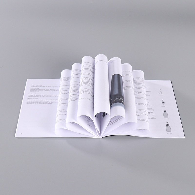 Enterprise album book printing product manual brochure printing color page album design printing factory