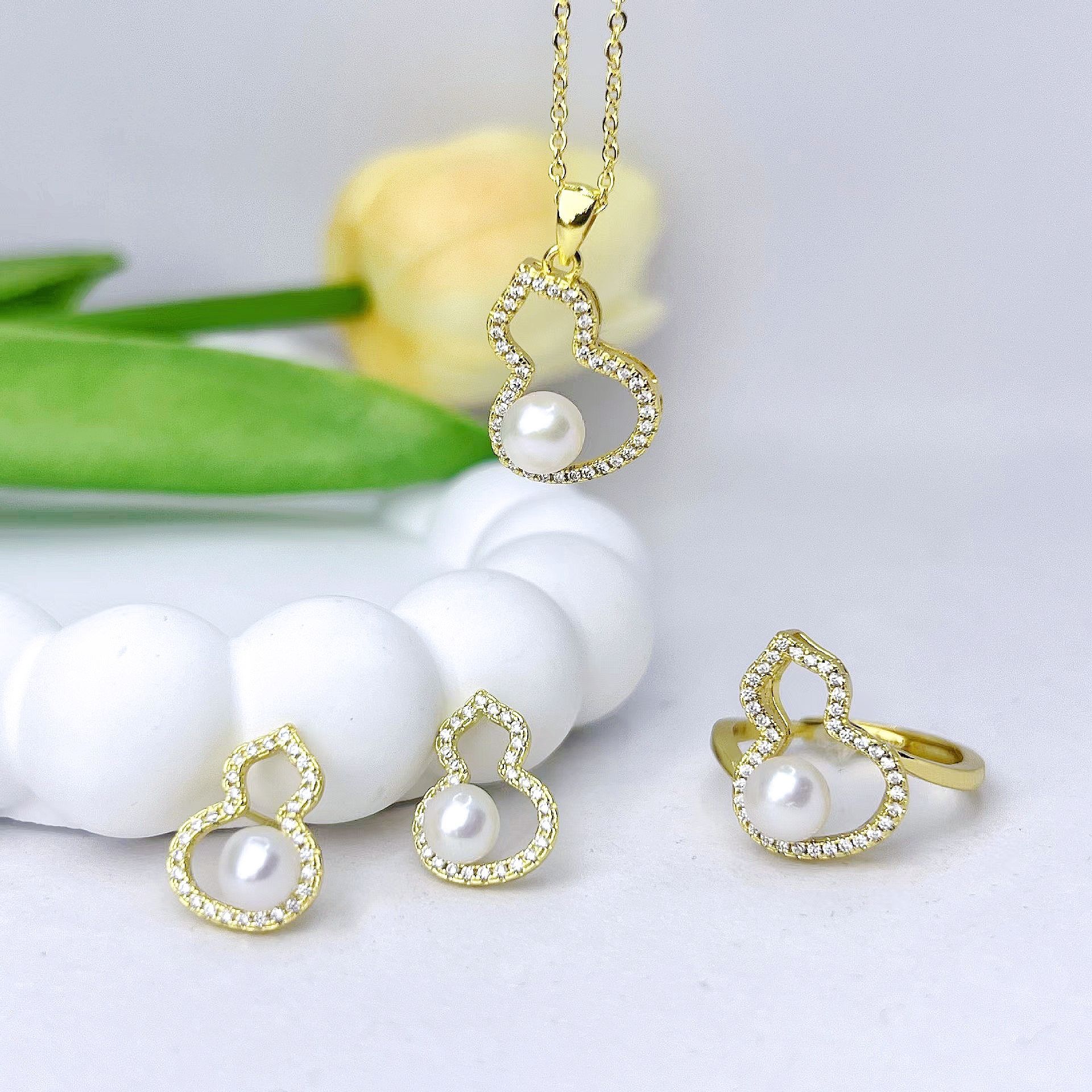 в наличии, поставка, удача, 2024 Новый натуральный пресноводный жемчужный серьги, подвеска, простой универсальный стиль для женщин