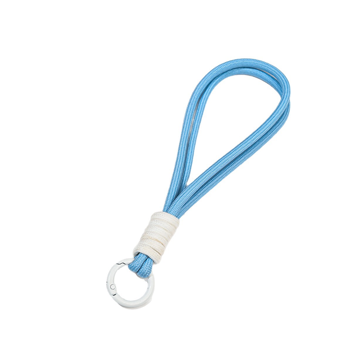 Xiaohongshu Popular Simple Mobile Phone Lanyard Colorful Braided Keychain Lanyard Color Matching Mobile Phone Rope Water Cup Rope Wholesale