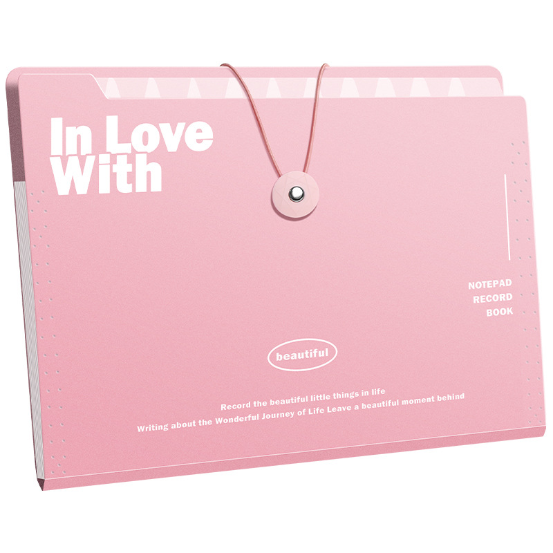 Organ bag a4 student large capacity insert folder data classification file bag multi-layer test paper storage bag wholesale