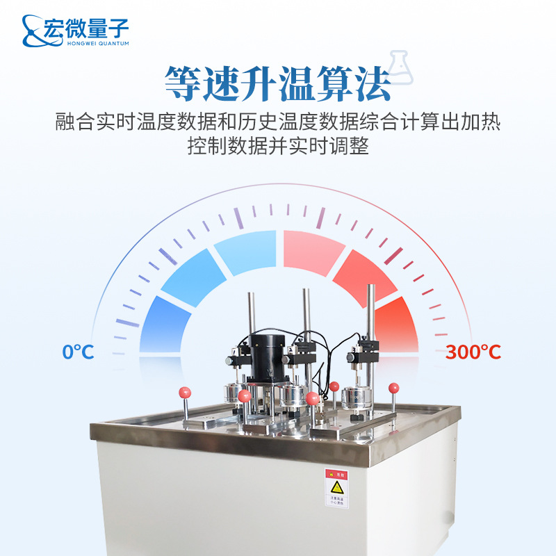 Vicat Softening Point Temperature Tester Plastic Raw Material Heat Softening Determination Thermal Deformation Softening Point Detector
