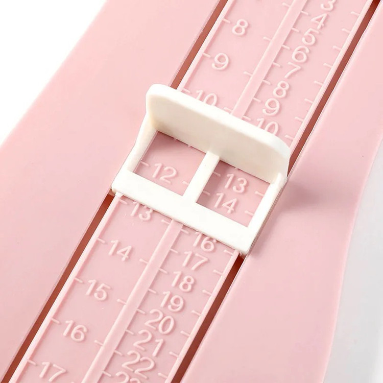 Factory wholesale children's foot length measuring ruler baby shoes baby children's foot length measuring device household