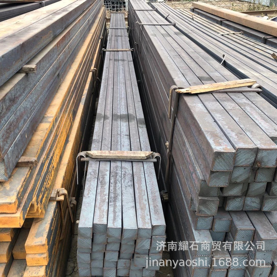 Square Steel Q235B Solid Square Steel Q355B Square Steel Bar Hot-Rolled Rectangular Flat Steel 16Mna3 Cold-Rolled Square Steel Bar