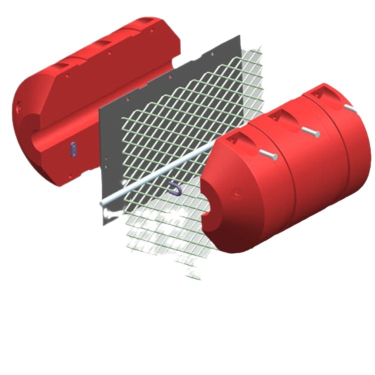 800*1100 Hydroelectric Station Sewage Barrier Floating Body, Power Station Sewage Barrier Floating Body, Large Amount of Garbage Sewage Barrier