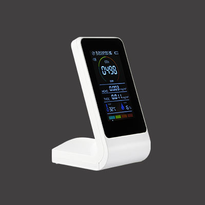 Factory wholesale air quality detector household portable carbon dioxide formaldehyde Pollutant monitor spot