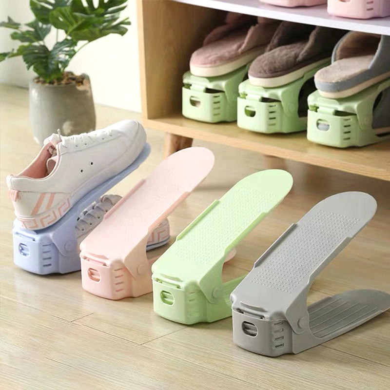 Multi-functional Adjustable Storage Thickened Shoe Rack Layered Shoe Holer Household Dormitory Shoe Storage Rack Shoe Cabinet Storage Rack