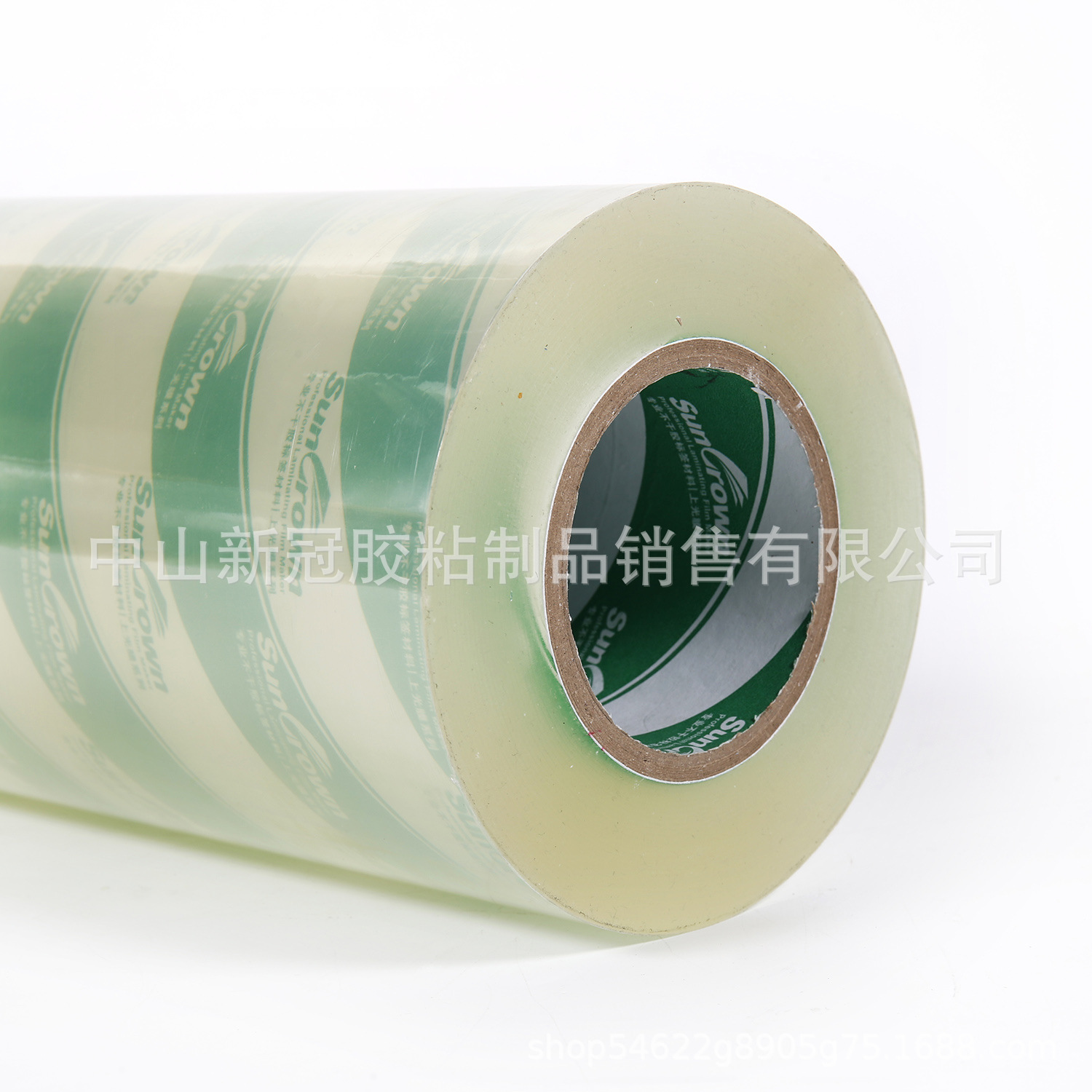 Adhesive Gloss Film Mute Film Tape Film Printing Machine Bright Film Super Permeable Sticky Cold Film BOPP Roll Film Factory