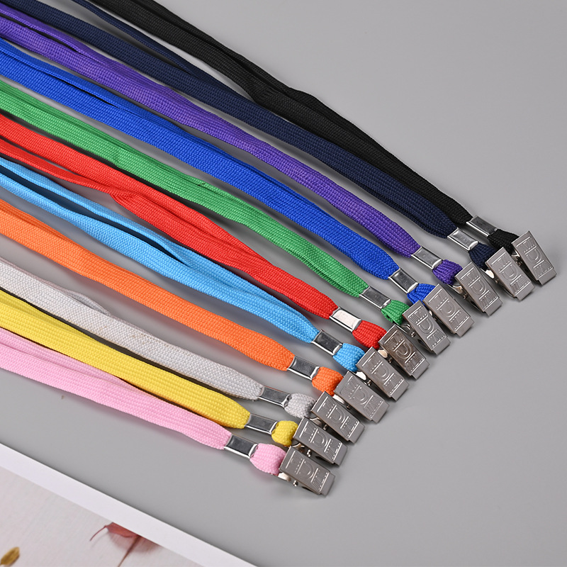 Популярная металлическая зажимная лента Amazon, хлопковая веревка, пустая хлопковая лента, фабричный бейдж, сертификат