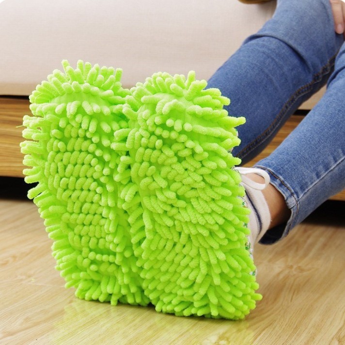 Chenille Floor Mop Shoe Covers Lazy Shoe Covers Mop Head Covers Floor Cleaning Shoe Covers One Price