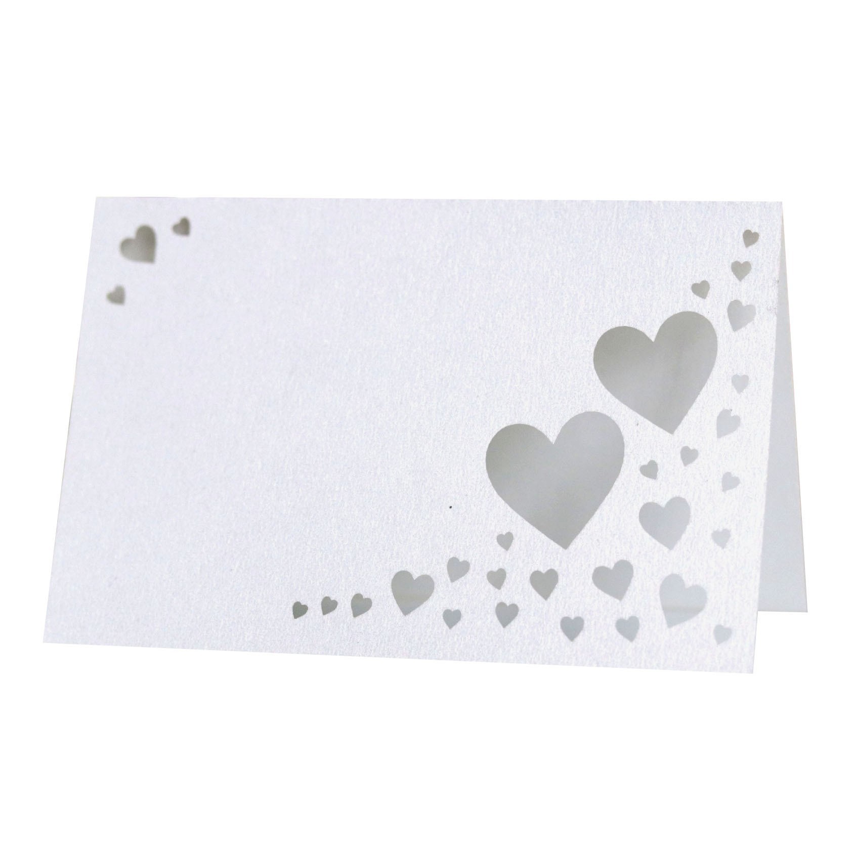 Cross-Border Wedding Seat Card Three-Dimensional Hollow Love Card English Name Sign-In Table Pink Butterfly Table Card Wholesale