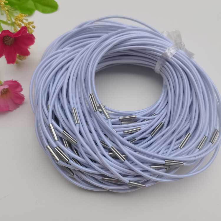 Импортированная белая резинка 2MM, 30CM, экологически чистая повязка для волос, производитель повязок для детей