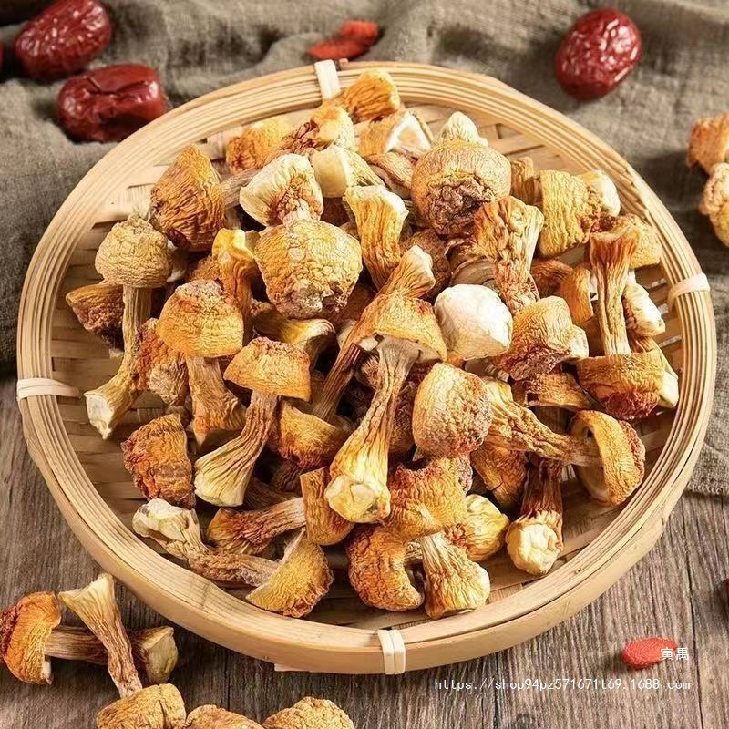 African Mushroom Dried Goods 500g Yunnan Sulfur-Free Edible Wild Mushrooms Brazilian Mushrooms Free Shipping Specialty Soup Whole Box