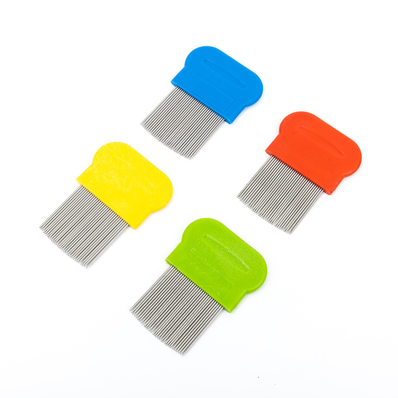 Factory direct pet cleaning beauty comb pet comb teeth open knot to remove flea comb cat and dog universal