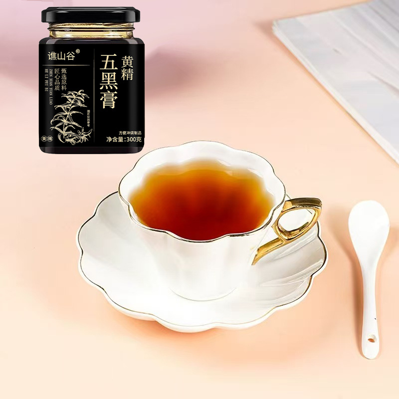 Qiaosu Valley Five Black Cream 300g Bottled Source Factory Can Be Shipped Wholesale and Retail in One Piece