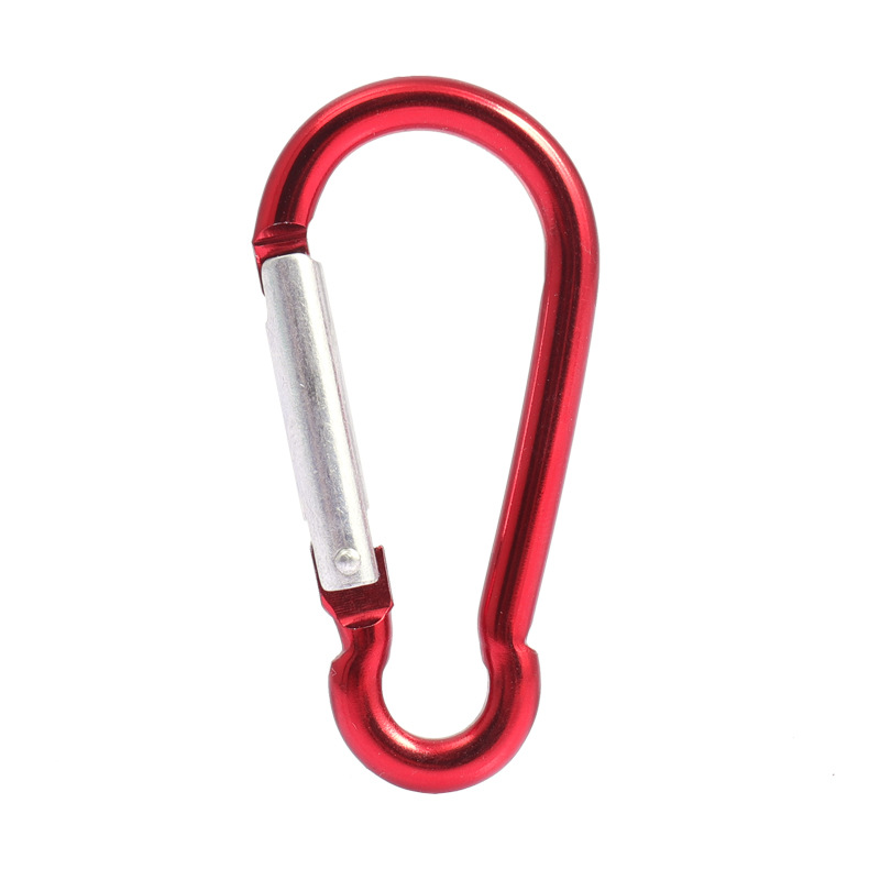 No. 5 color gourd-shaped multifunctional carabiner quick hanging buckle wholesale aluminum alloy carabiner mountaineering keychain