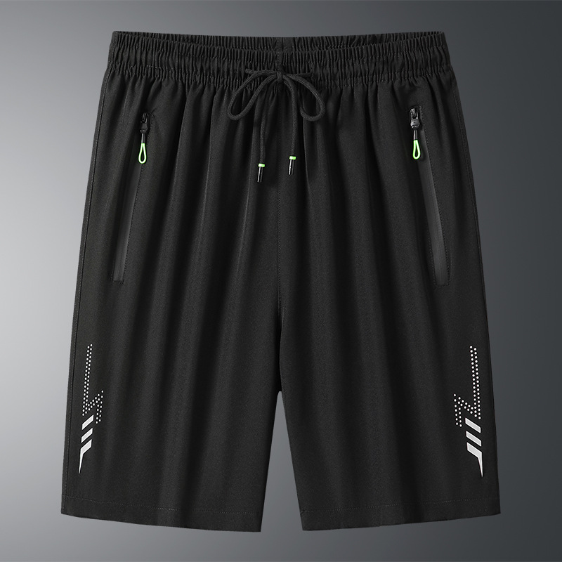 Cross-border summer new fashion wish men's beach leisure large size four-sided five-point shorts ebay fashion manufacturers