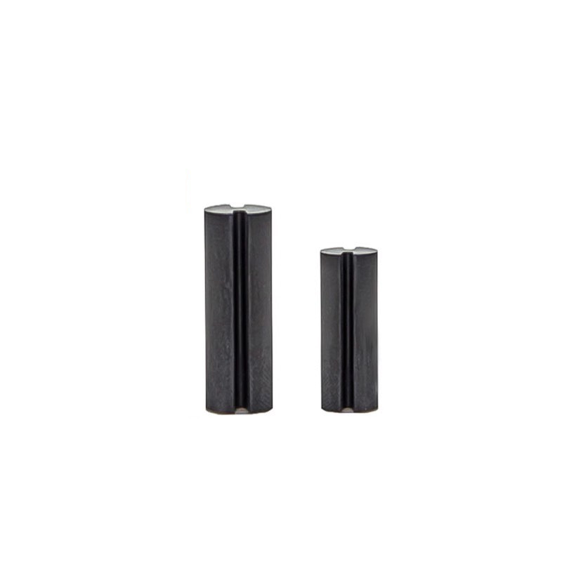 F3/F4 LED spacer Round LED double pit isolation column black nylon insulated double slot lamp post