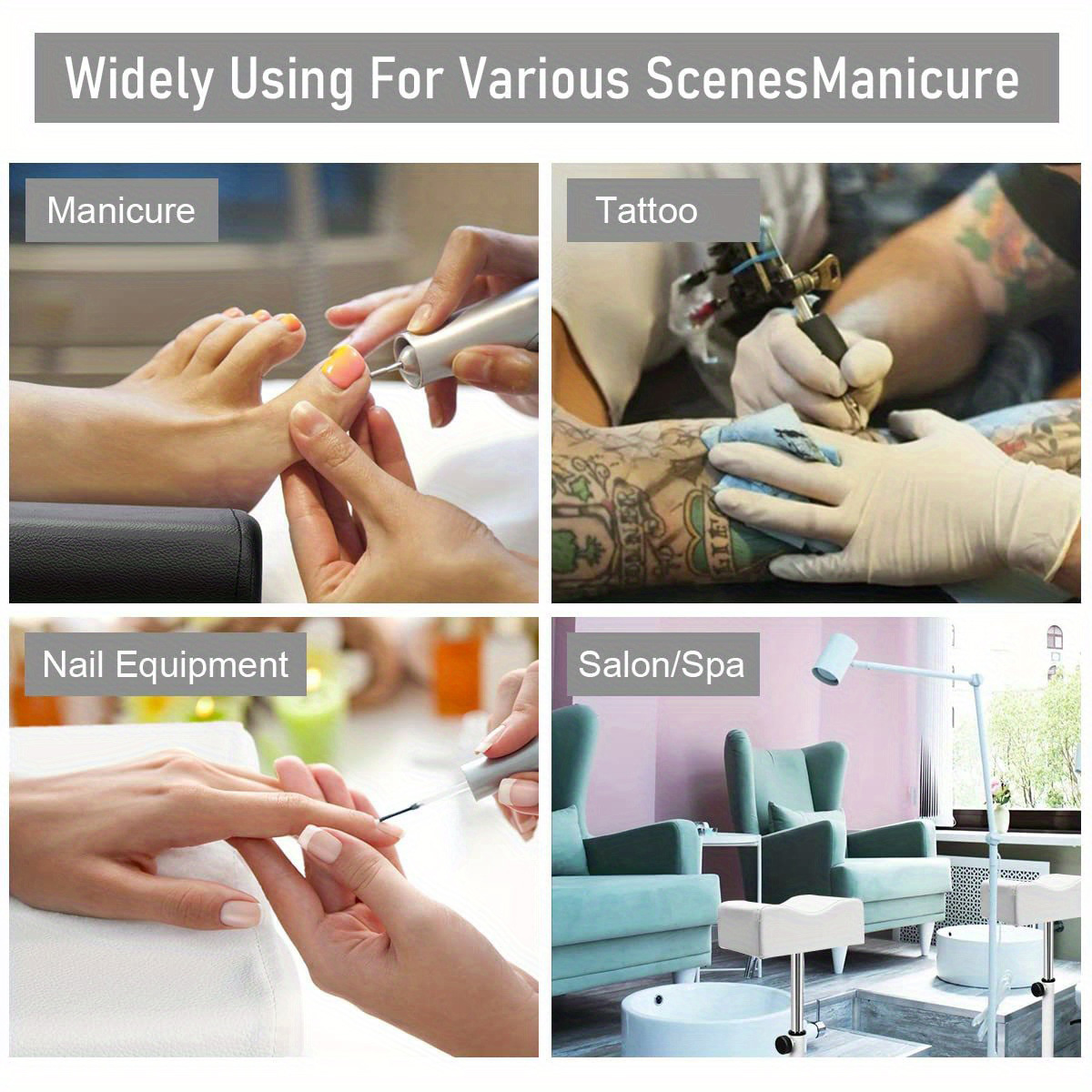 Nail Salon Pedicure Stool Simple Modern Stool Foot Massage Adjustable Foot Pedal Tool