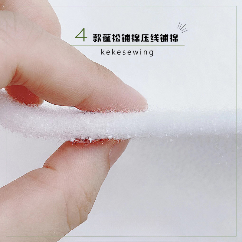 Taiwan Fluffy Pressed Cotton Padding Quilted Cotton Patchwork/Cloth Art Handmade Free Quilting Hand Sewing Machine Sewing