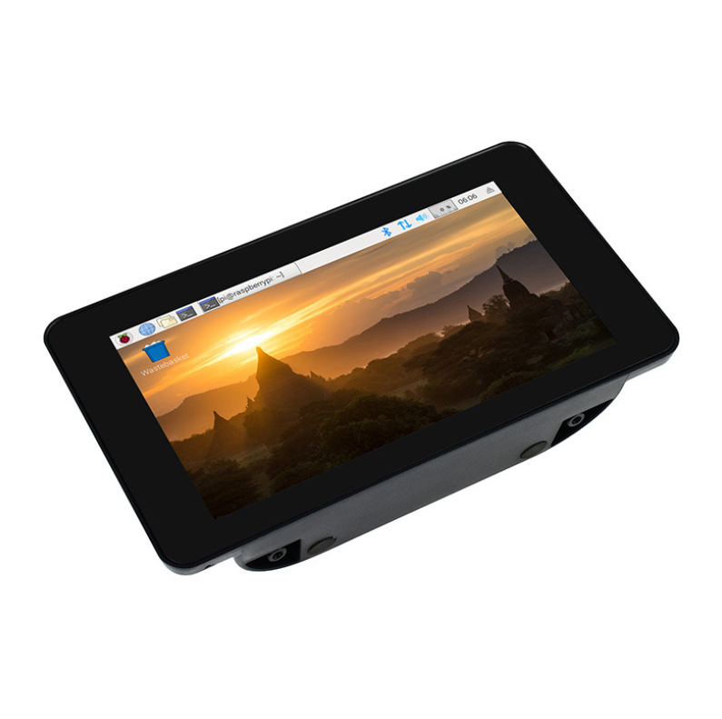 Weixue Raspberry Pi 4Th Generation 7-Inch 800×480 Pixel Capacitive Touch Screen Dsi Communication 5-Point Touch