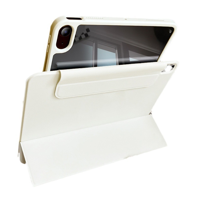 Suitable for 2025Ipadmini7 Protective Case Magnetic Split Air5 Set 720 ° Swivel Apple Pro 11inch Flat