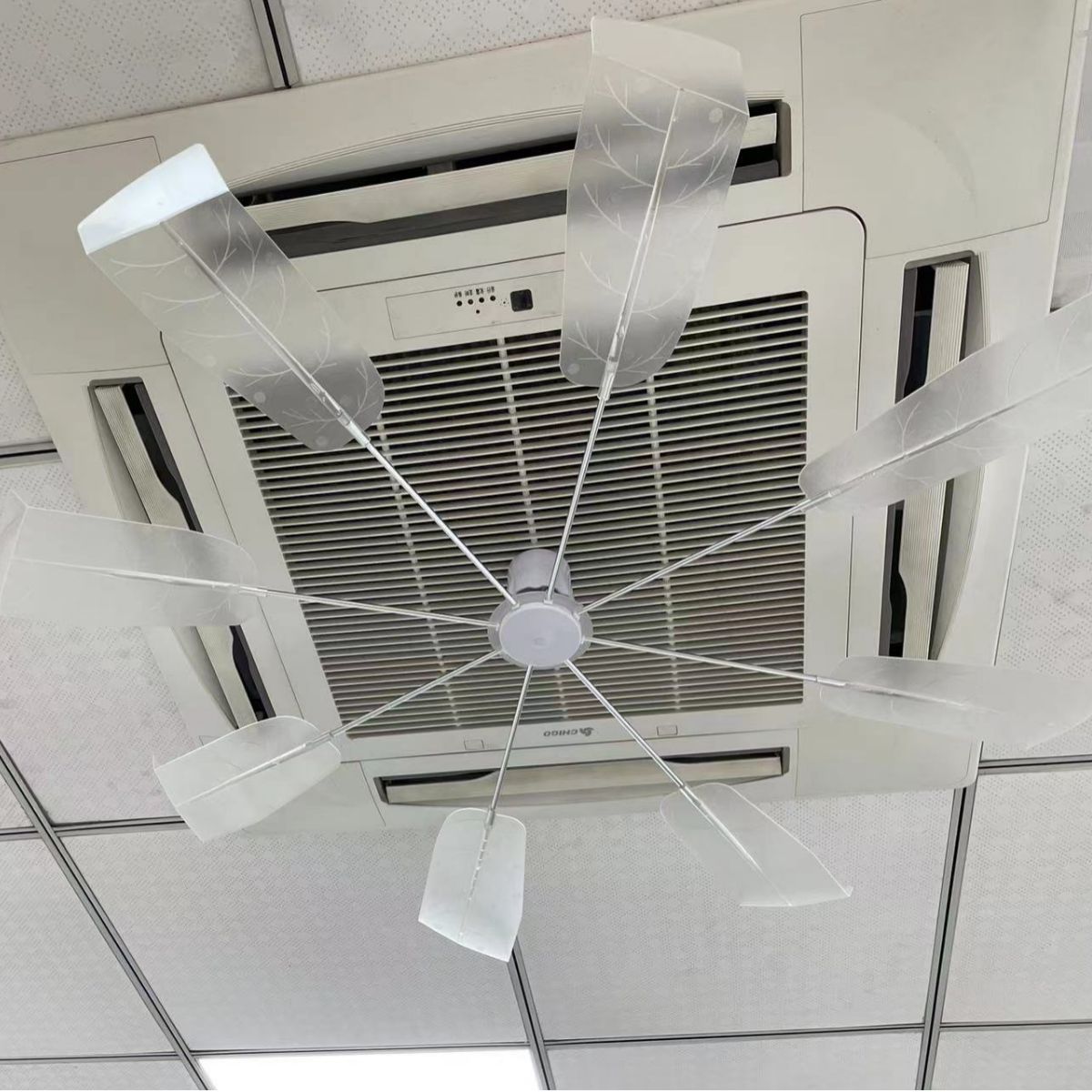 Central Air Conditioning Windshield Office Anti-Direct Blowing Air-Conditioning Air Guide Fan Ceiling Machine Baffle Universal Installation-Free