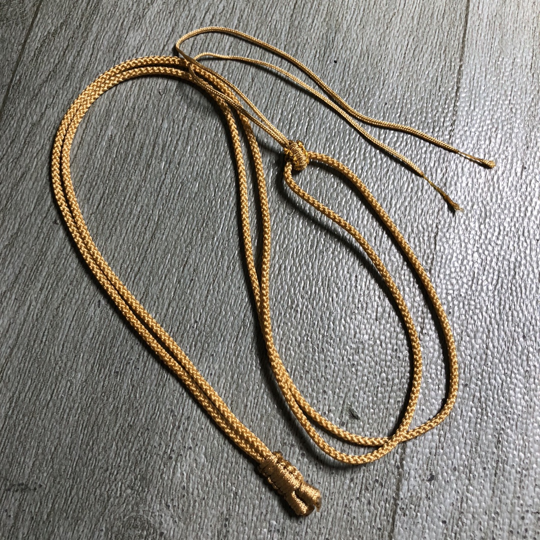 Da Rui jewelry Hetian jade factory direct direct direct pull necklace rope pendant lanyard accessories wholesale