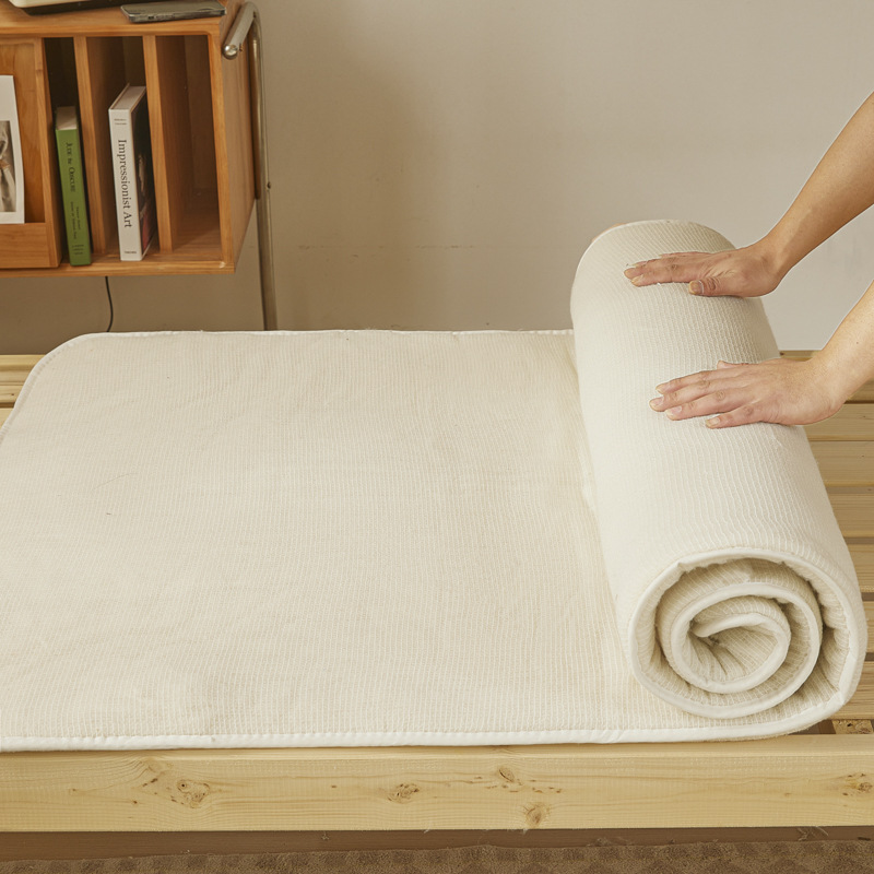 Xinjiang Cotton Quilt, Thickened and Warm, Suitable for Student Dormitories, Cotton Quilt Core for Spring and Autumn, Cotton Batting Mattress, Lightning Warehouse