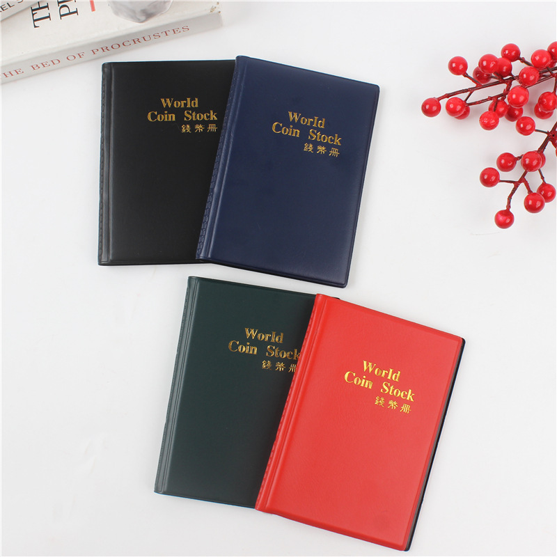 Large 60-Grids Coin Coin Collection Book Plug-In Small Ancient Coin Copper Coin Commemorative Book Positioning Book