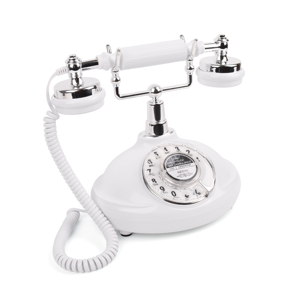 Foreign Trade Telephone Antique Old-Fashioned Telephone Retro Hotel Home Office Fixed Landline Telephone Wholesale Manufacturer