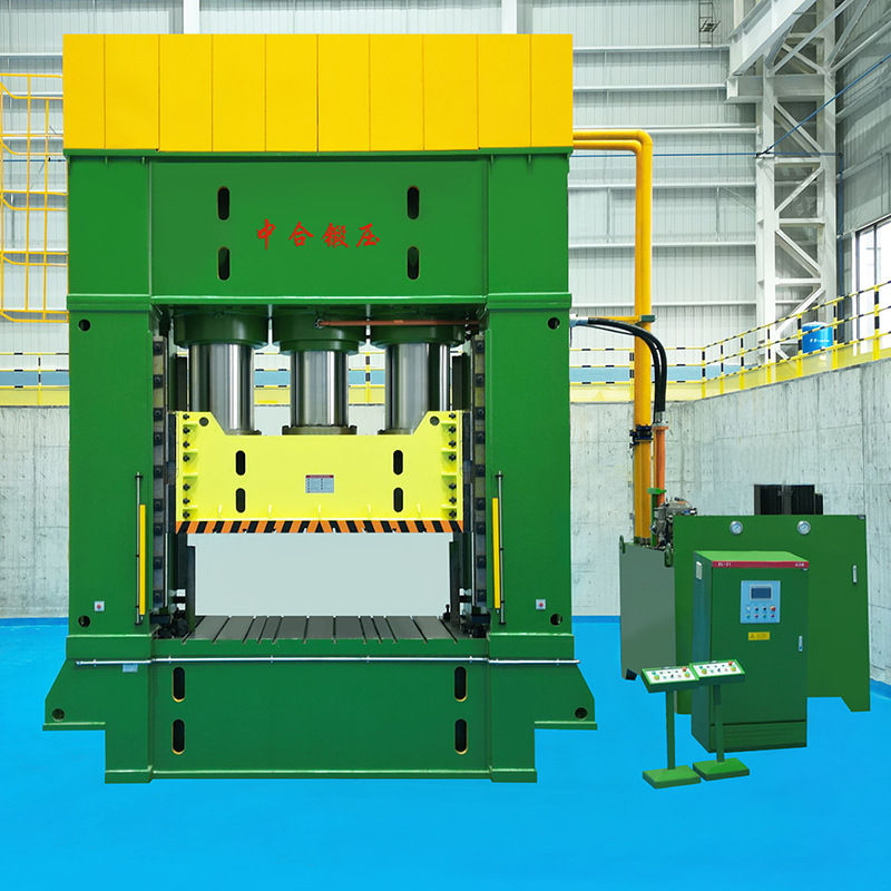 3000 тонн гидравлический пресс для формовки жидкостных охлаждающих плит для аккумуляторов новых энергетических автомобилей