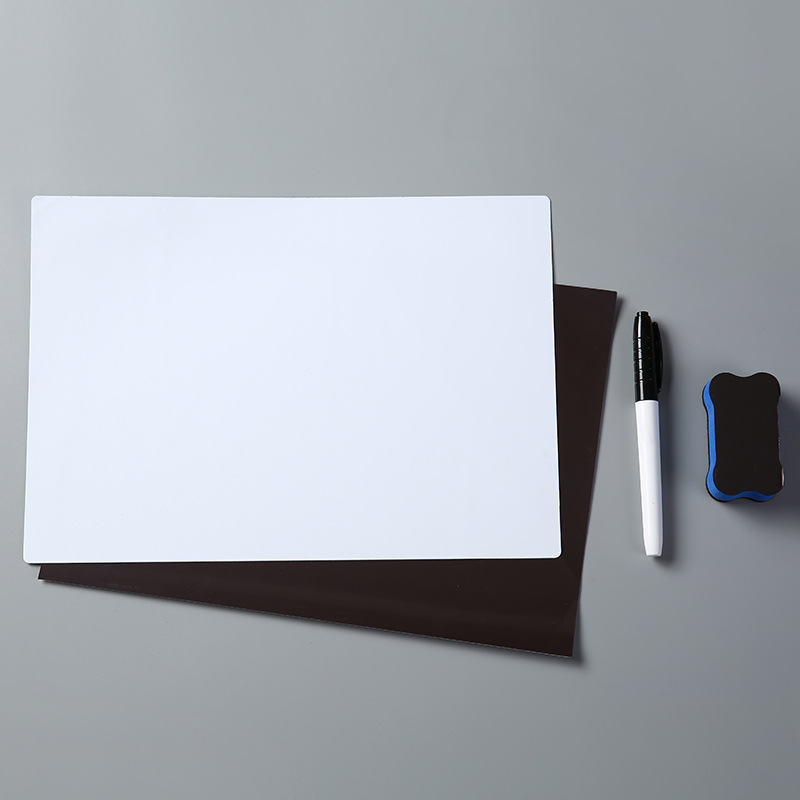 Magnetic Soft Whiteboard Thickened Self-Adhesive Blackboard Wall Sticker for Home Use, Children's Doodling, Office Teaching Message Board, Erasable