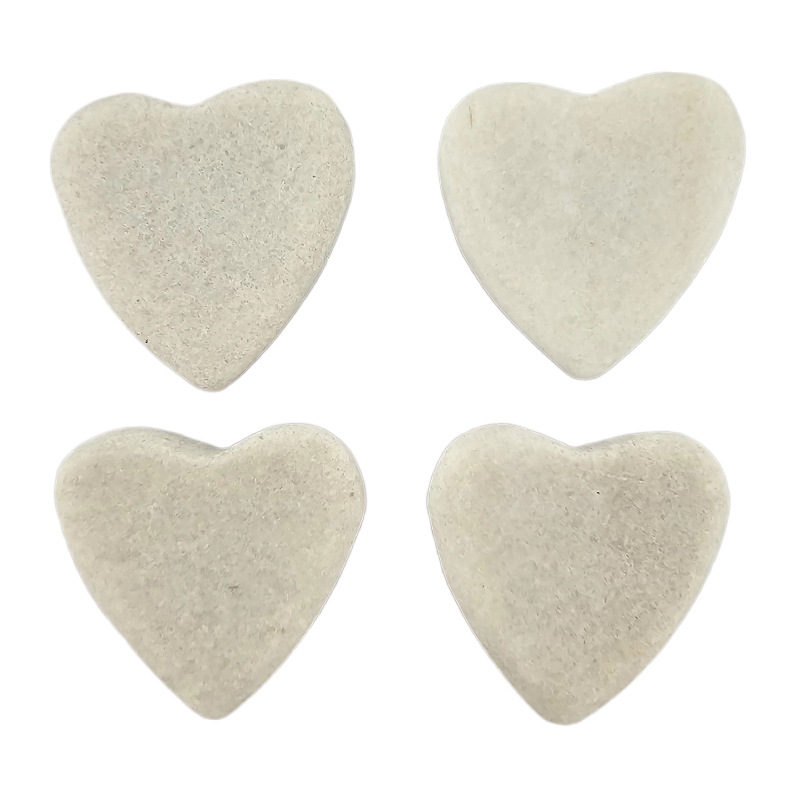 Painting Stones, Heart-Shaped Stones, Heart-Shaped Ornaments, Marble Heart-Shaped Stress Relief Stones, Lucky Stones, Nail Art Decorations
