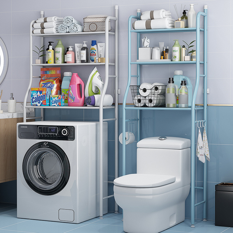 Toilet Top Toilet Toilet Toilet Toilet Drum Laundry Rack Toilet Shelf Bathroom Floor Storage Rack