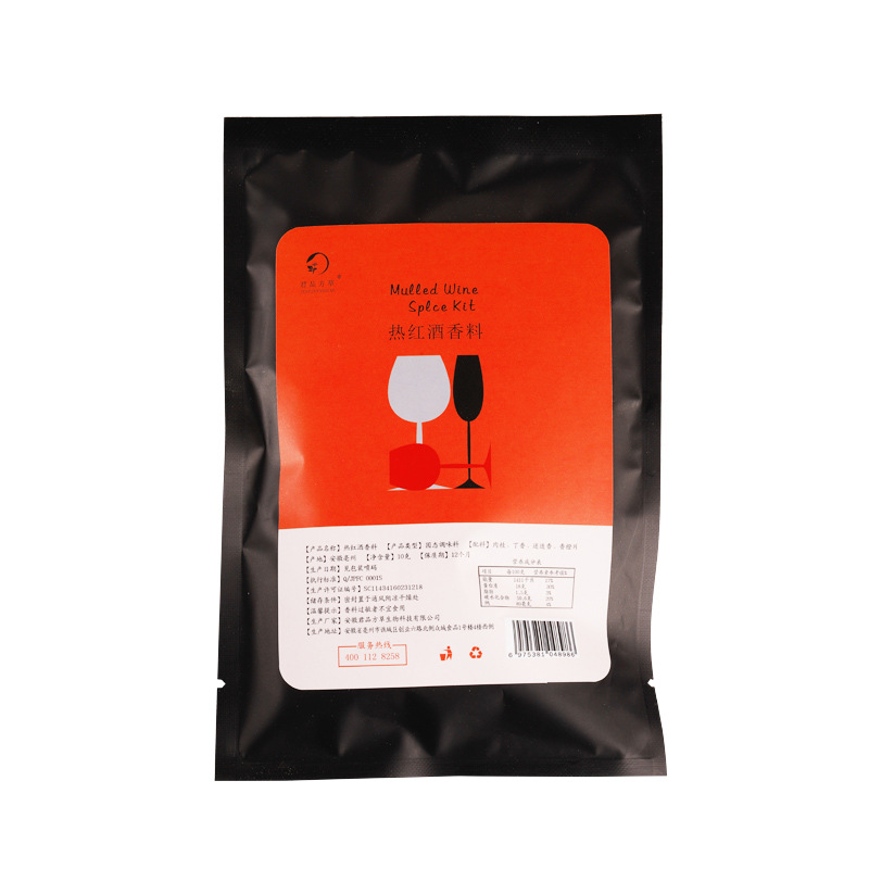 Christmas hot red wine spice bag bag combination ingredients bag wholesale couple date dinner cooking small bag bag bag material