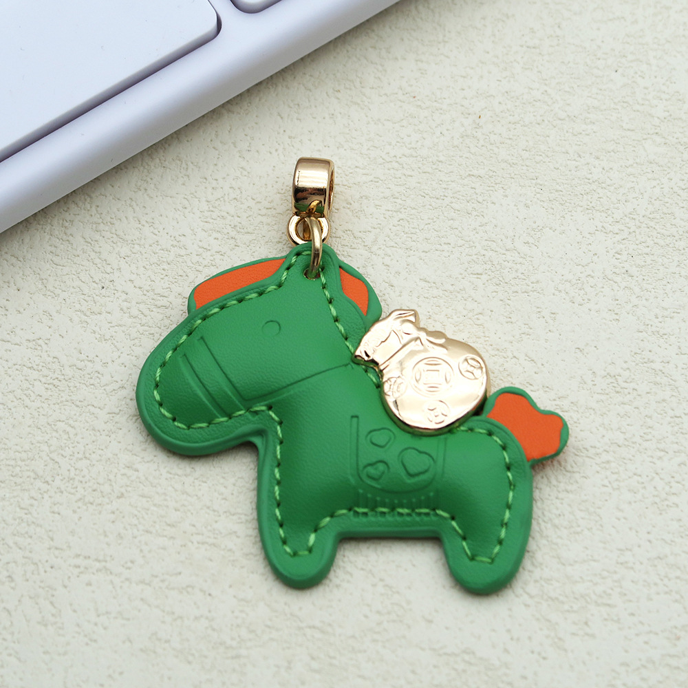 Right now rich pendant cute cartoon pony bag pendant male and female couple pendant car key chain ring