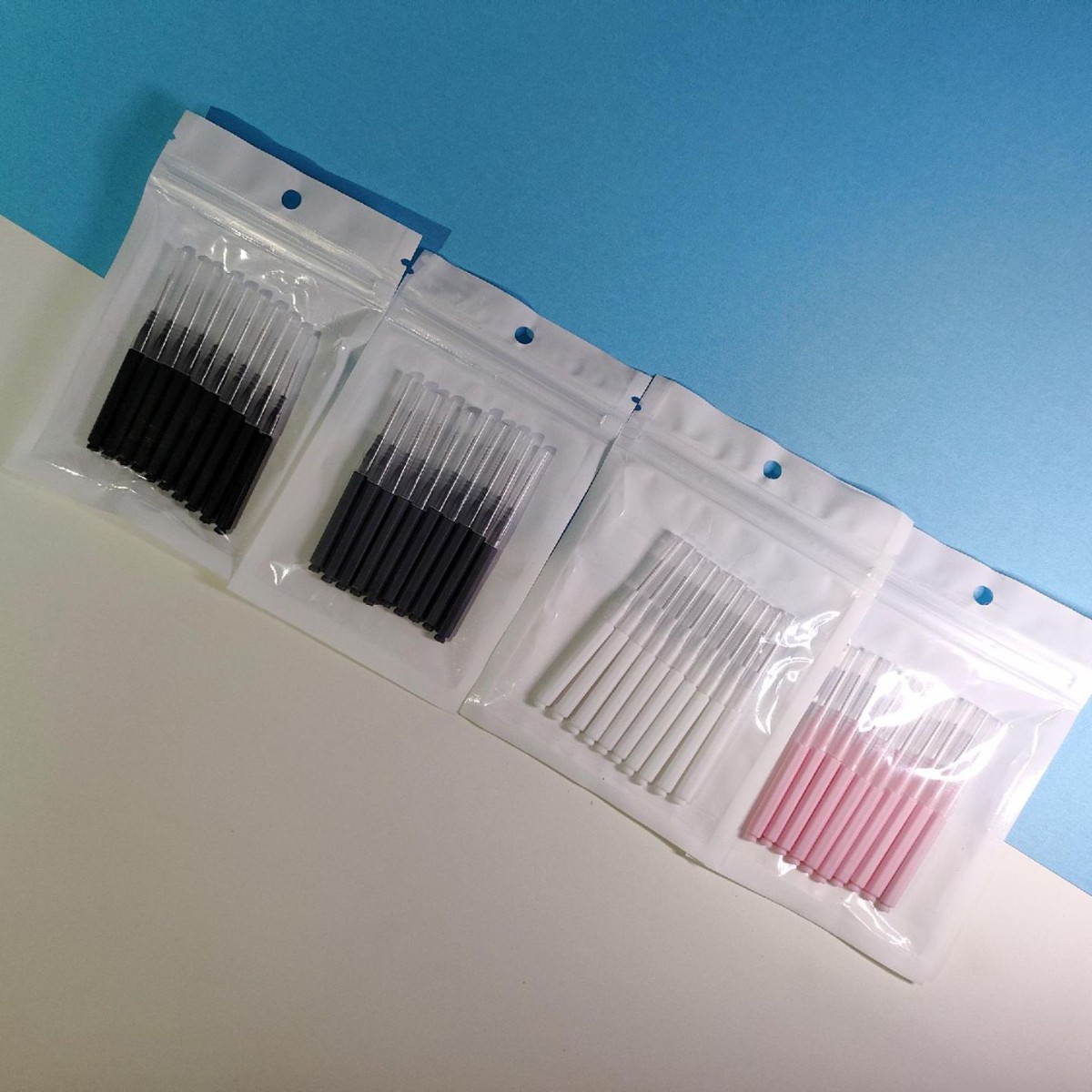 German core steel wire I type gap brush interdental brush nylon wire bristles deep cleaning oral pencil type interdental brush