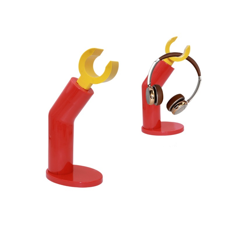 Internet-Famous Creative Lego-Style Headphone Stand, Computer Hanger Accessory, Home Desktop Decoration, Practical and Useful Item