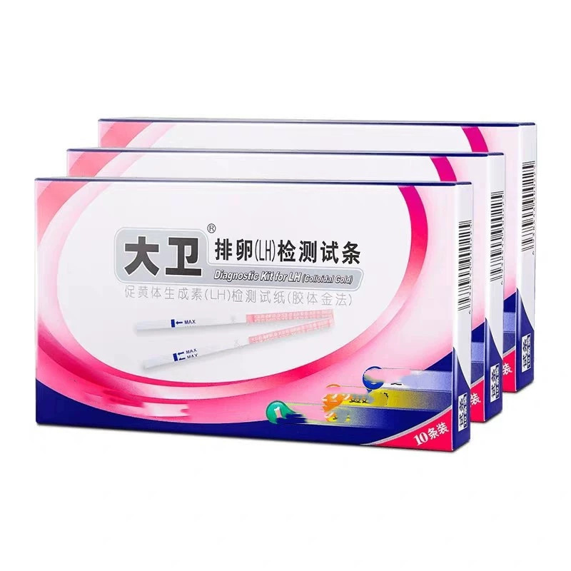 David Ovulation Test Paper Early Pregnancy Test Paper 10 Boxed Test Ovulation Test Strip Preparation Ovulation Test Paper
