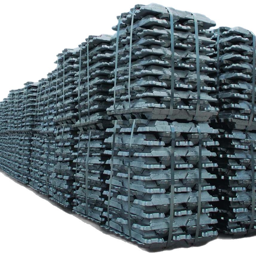 Die-Cast No. 3 Zinc Alloy Ingot Recycled Metal Material Pendant Jewelry Die-Cast Zinc Alloy Die-Cast Raw Material Zinc Ingot