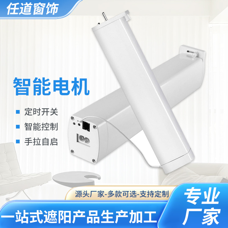 Smart Electric Curtain Track Motor Smart Curtain Control System Intelligent Curtain Voice Control Hidden Motor
