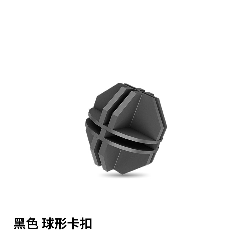 Pet cage accessories buckle universal wheel buckle spherical buckle door lock right angle buckle semicircular buckle round buckle