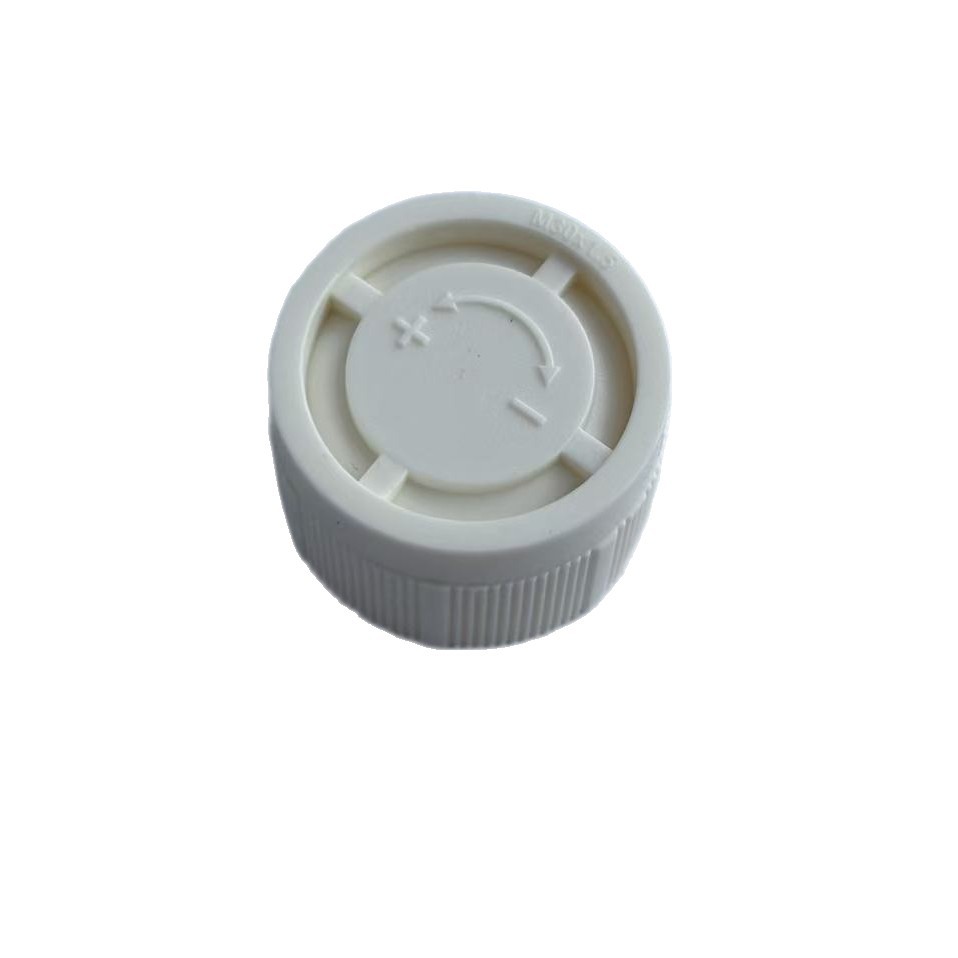 Thermostatic Radiator Valve Cap M30X1.5 Radiator Adjustment Cap Trv White Plastic Decorative Cover in Stock