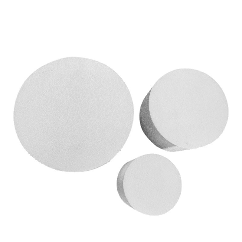 Supply eps high density cylindrical foam cake model foam flower arrangement filling foam products customization