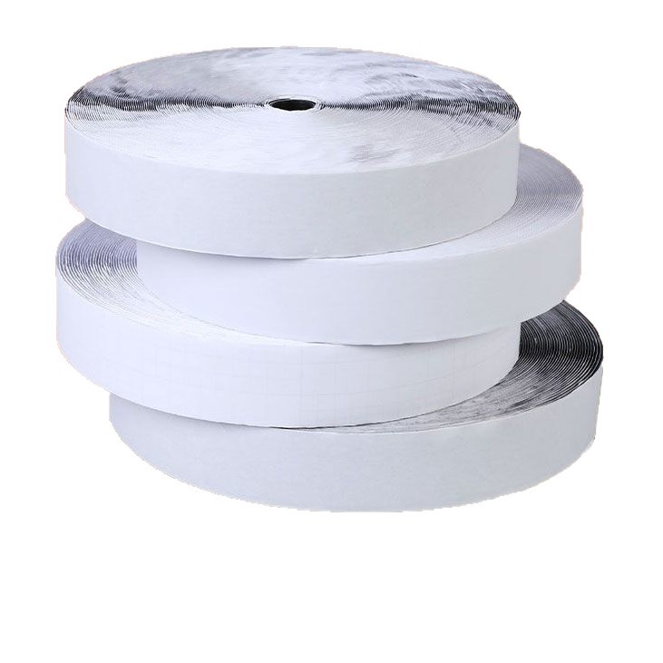 Strong Double-Sided Magic Tape Adhesive Hook and Loop Self-Adhesive Strip for Door Curtains, Self-Adhesive Curtain Strips, Window Screens, and Car Use